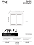 OVE Decors OVE-MV-07 Installation Guide