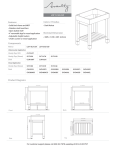 Avanity LOFT-V30-DW Installation Guide