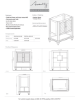 Avanity TROPICA-V30-AW Installation Guide