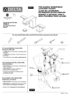 Delta 3586LF-MPU Installation Guide