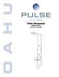 PULSE Showerspas 1035 Installation Guide