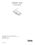 KOHLER K-1166-C1-0 Installation Guide