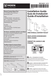 MOEN 6190BN Installation Guide