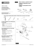 Delta B501LF Installation Guide