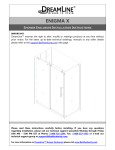DreamLine SHEN-6134600-08 Installation Guide