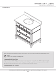 Belle Foret APBNVT3722 Instructions / Assembly