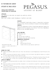 Pegasus SP4584 Installation Guide