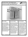 Zenith 9005SS Instructions / Assembly