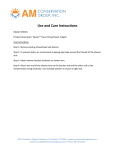 AM Conservation Group SH032C Use and Care Manual