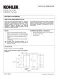 KOHLER K-16137-4-BV Installation Guide