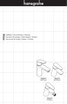 Hansgrohe 31920001 Installation Guide