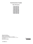 KOHLER K-1154-CC-0 Use and Care Manual