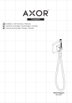 Hansgrohe 12626001 Instructions / Assembly
