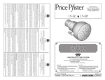 Pfister 015-LC0C Installation Guide