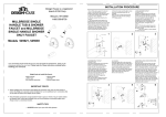 Design House 545939 Instructions / Assembly