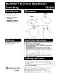 MOEN YB2286ORB Installation Guide