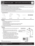 DECOLAV 5260-EES Instructions / Assembly