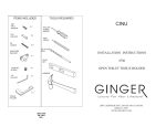 Ginger 4706/PC Installation Guide