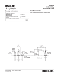 KOHLER K-T387-4-SN Installation Guide