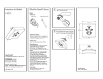 Speakman S-3021 Installation Guide