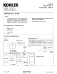 KOHLER K-6880-CP Installation Guide