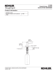 KOHLER K-1893-BL Installation Guide