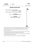 Barclay Products 4031-PL-CP Installation Guide