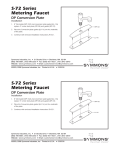 Symmons S-72 Installation Guide