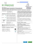 Symmons SLS-3512-STN Instructions / Assembly