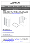 DreamLine DL-6114L-04CL Installation Guide