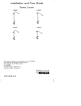 KOHLER K-45210-2BZ Installation Guide