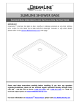 DreamLine DL-6715-01CL Instructions / Assembly