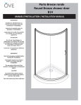 OVE Decors OVE Breeze 34 Kit Paris glass no walls Installation Guide
