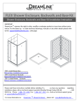 DreamLine DL-6717-01CL Installation Guide