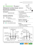 Symmons SLW-5312-STN Installation Guide