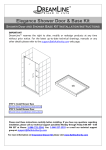 DreamLine DL-6205R-04CL Installation Guide