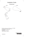 KOHLER K-16133-PB Installation Guide