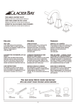 Glacier Bay 67190-6101 Installation Guide