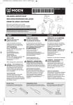 MOEN S41707 Installation Guide