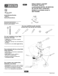 Delta 15984LF-OB Installation Guide