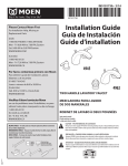 MOEN 4962 Installation Guide