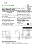Symmons SLC-8212-RP Installation Guide