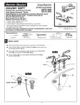 American Standard 2275.509.002 Installation Guide