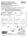 American Standard 3461.001.020 Installation Guide