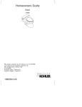 KOHLER K-3597-96 Use and Care Manual