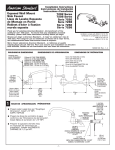 American Standard 7298.152.002 Installation Guide