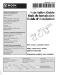 MOEN 84551 Installation Guide