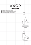 Hansgrohe 12012001 Instructions / Assembly