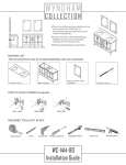 Wyndham Collection WCS141480DESCXSXXMED Installation Guide