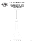 Hampton Bay 25381-71 Installation Guide